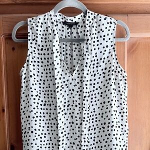 Banana Republic polka dot blouse (S)